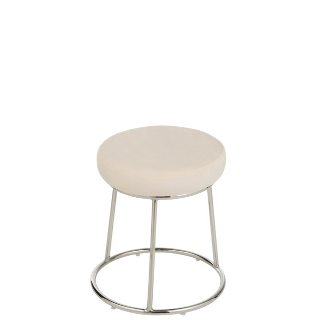 J-Line Kussen Voor Frame Textiel Wit