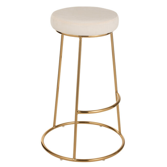 J-Line Kussen Voor Frame Textiel Wit