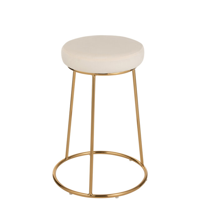 J-Line Kussen Voor Frame Textiel Wit