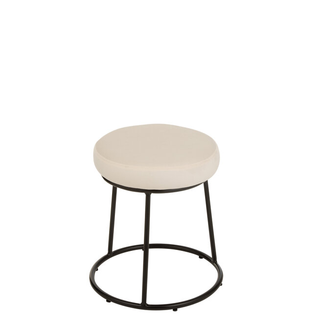 J-Line Kussen Voor Frame Textiel Wit