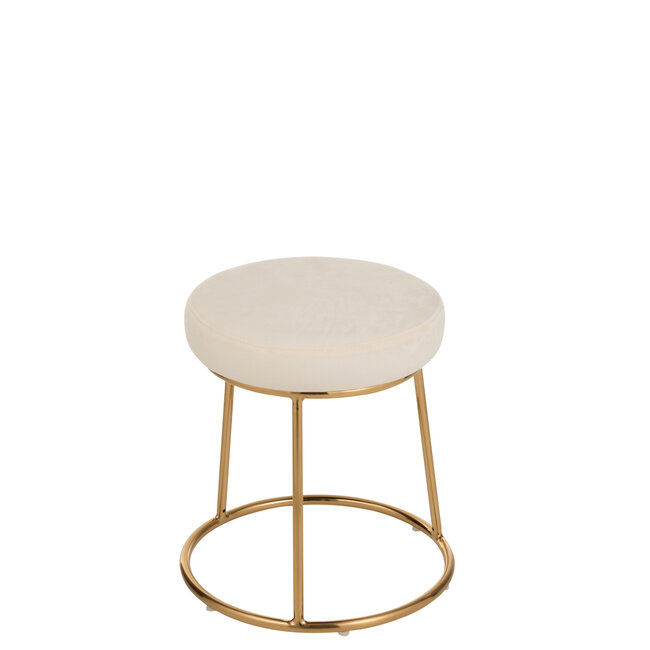 J-Line Kussen Voor Frame Textiel Wit