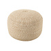 J-Line Poef Miami Outdoor Poly Naturel/Wit