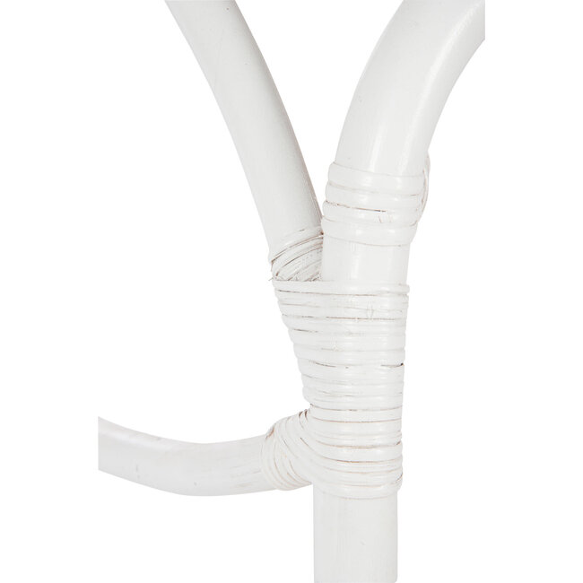 J-Line Schommelstoel Rotan Wit