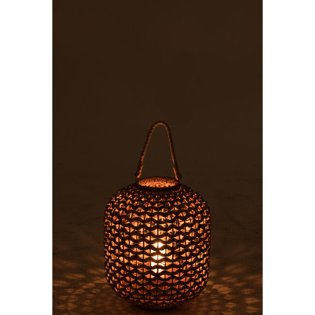 J-Line Set van 2 tafels Triangle Recycle Teak Naturel