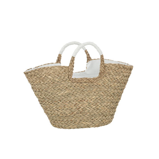 J-Line Vaas Lauwra Cement Wit Klein