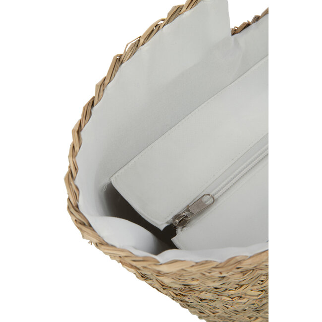 J-Line Vaas Lauwra Cement Wit Klein