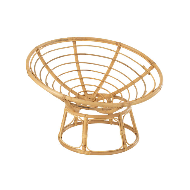 J-Line Bank Celine + Kussen Rotan Naturel