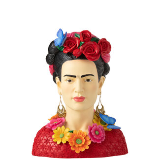 J-Line Buste Frida Kahlo Polyresin Groot