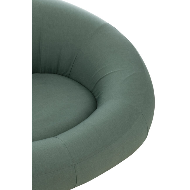 J-Line Matras Donut Polypropyleen Groen