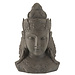 J-Line Groot boeddha beeld grijs 83 cm hoog