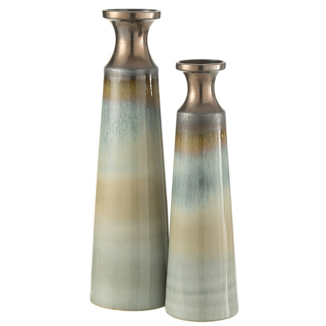 J-Line Sinaasappelboom In Pot Kunst 130x15x12.8cm