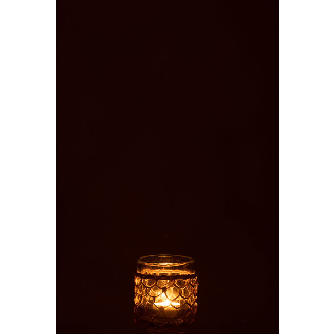 J-Line Sinaasappelboom In Pot Kunst 130x15x12.8cm