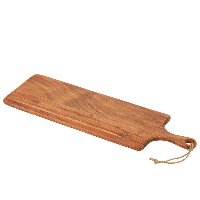 J-Line Wandklok Wonder Rotan Naturel/Wit 61cm