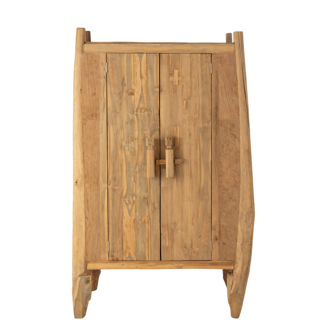 J-Line Beeld Namaste Cement/Hars Wit