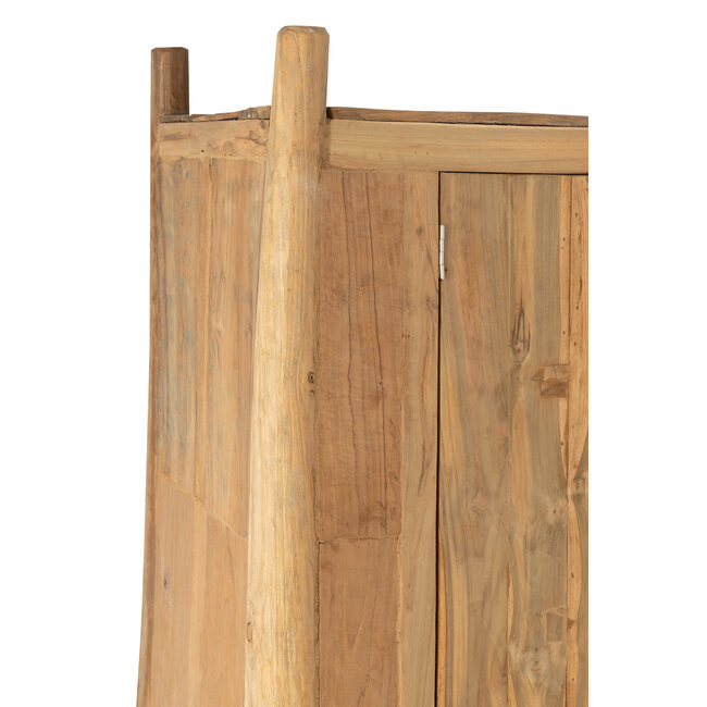 J-Line Beeld Namaste Cement/Hars Wit