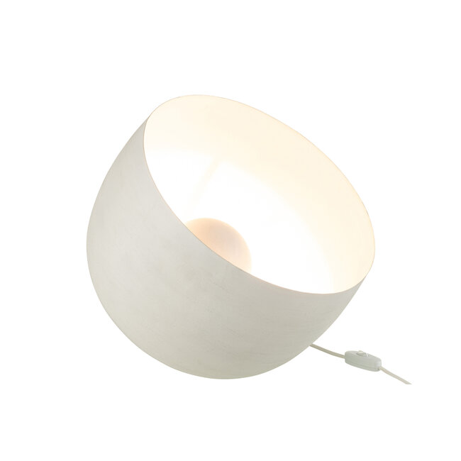 J-Line Boeddha hoofd op voet zwart 44x25x18cm