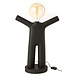J-Line Lamp P&#39;tit Maurice Poly Zwart
