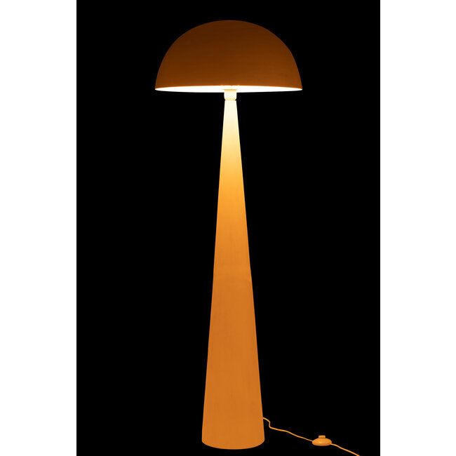 J-Line Tafellamp Paddestoel Metaal Mat Wit Large