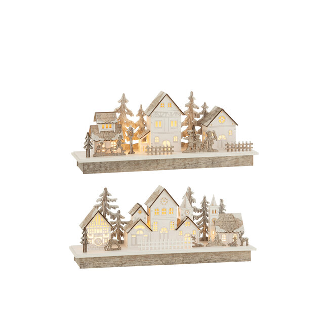 J-Line Vaas Isabel Cement Bruin