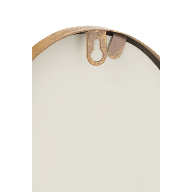 J-Line Spiegel Abstract Mdf/Glas Goud Klein