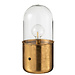 J-Line Tafellamp Antiek Led Glas/Zink Goud Groot
