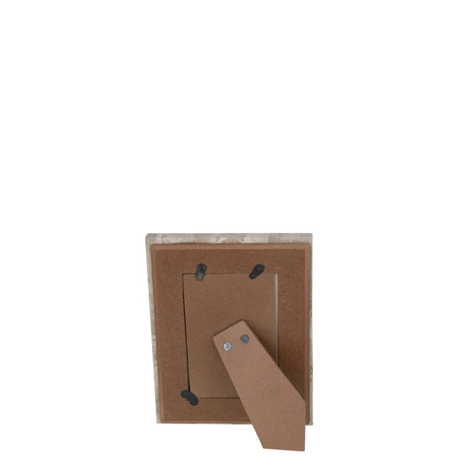 J-Line Decoratie Op Standaard Shell Zwart