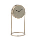 J-Line Klok Retro Ijzer Zilver Groot