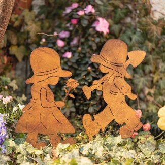 Dream-Garden Tuinstekers bloemstekers jongen en meisje set van 2