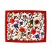 Lesser & Pavey Schootkussen laptray Anthina Bloemen rood 43 x 33 x 6.5 cm