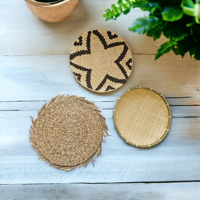 Bali-Dreams Set 17 wand - veranda decoratie 3 stuks