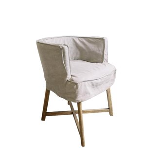 LEEFF van Netty - houten stoel zand