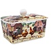 The Leonardo collection Botervloot kip en haan 14x10x10cm