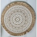 Bali-Dreams 2 stuks jute wanddecoratie schijven 40cm
