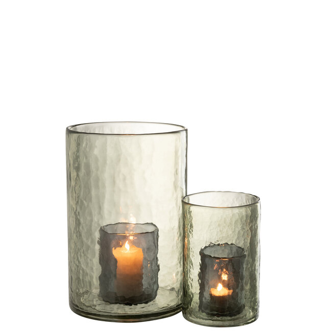 J-Line Hurricane Dubbel Glas Groen Groot