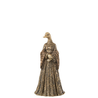 J-Line Lady Bird hars antiek goud