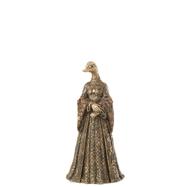 J-Line Lady Bird hars antiek goud