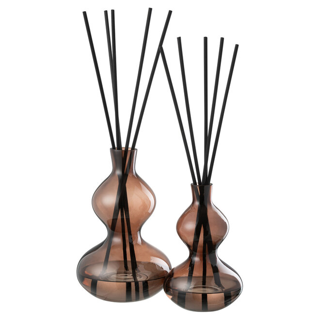 J-Line Geurolie Li-Ly Land Glas Bruin Groot