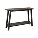 J-Line Console Vierkant Mangohout Zwart