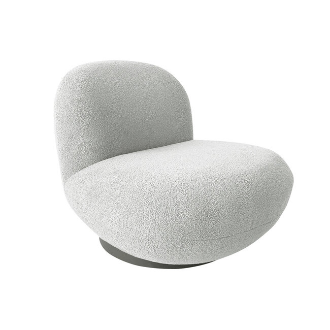 J-Line Stoel Wales Staal/Schuimgrijs