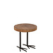 J-Line Kruk Duck Mdf/IJzer Naturel Zwart