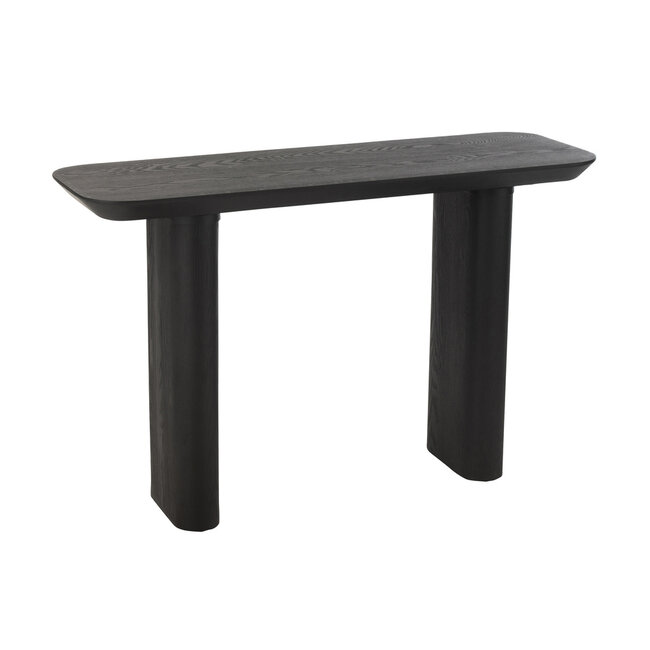 J-Line Console Groot Fineer/Dennenhout Zwart