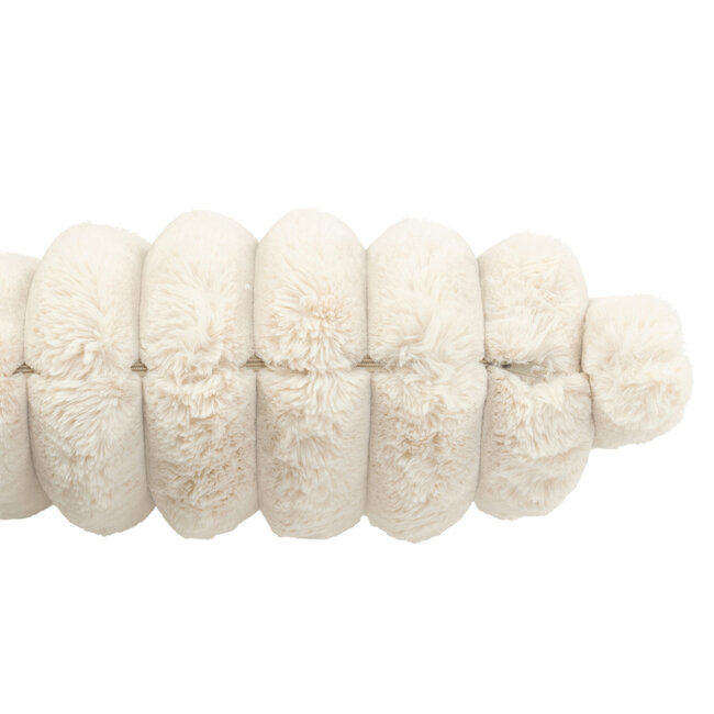 J-Line Kussen Groot Corduroy Polyester Beige