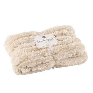 J-Line Plaid Groot Corduroy Polyester Beige