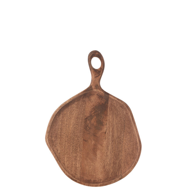 J-Line Dienblad Goa Mangohout Bruin Medium