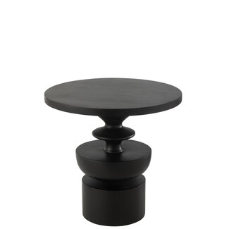 J-Line Tafel Goa Mangohout Zwart