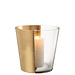 J-Line Hurricane Boe Glas Transparant/Goud Groot
