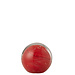 J-Line Presse-papier Twister Rond Glas Rood Medium