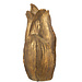 J-Line Vaas Nebu Petals Poly Goud Groot
