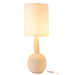 J-Line Tafellamp Met Kap Steengoed Beige/Wit