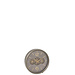 J-Line Klok Gears Mdf Grijs/Goud Klein